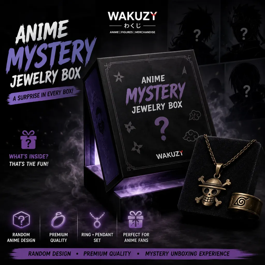 Anime Mystery Jewelry Box | Random Premium Ring & Pendant Set