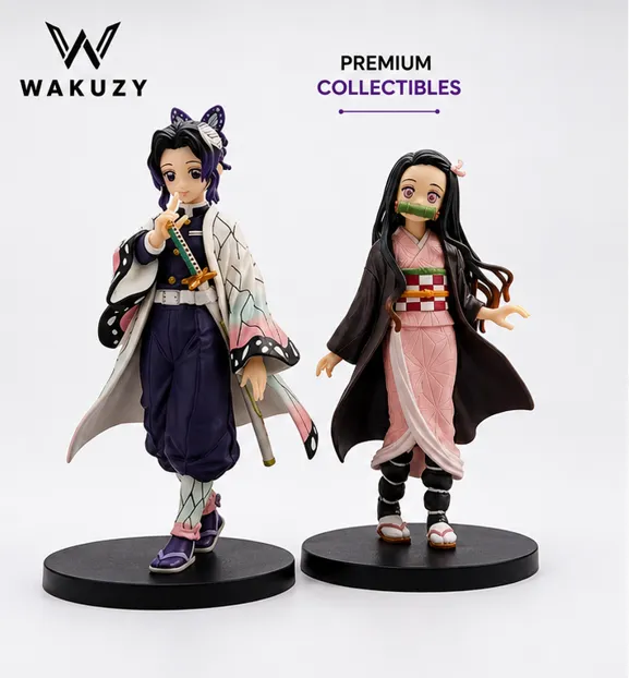 Nezuko Kamado & Shinobu Kocho 15CM PVC Anime Figure Combo | Demon Slayer
